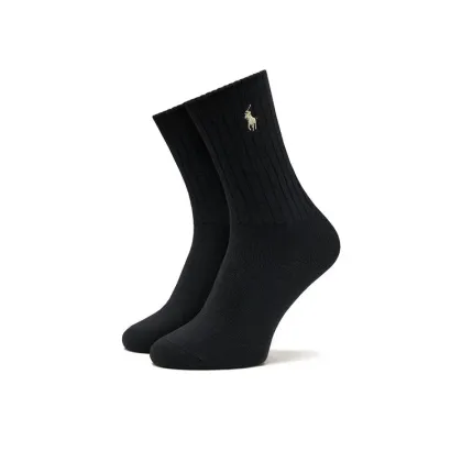 Zdjęcie Polo Ralph Lauren Skarpety wysokie damskie 455846847012 Czarny