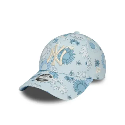 Zdjęcie New Era Czapka z daszkiem Wmns Floral Aop 940 Nyy 60435004 Niebieski