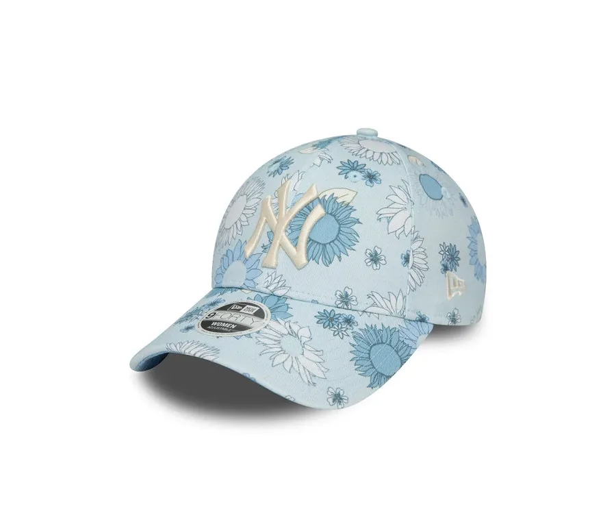 obrazek 1 New Era Czapka z daszkiem Wmns Floral Aop 940 Nyy 60435004 Niebieski