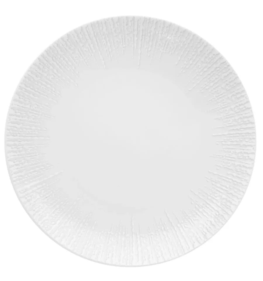 obrazek 1 Biały porcelanowy talerz obiadowy Mar ze strukturą inspirowaną koralowcami i muszlami - Vista Alegre