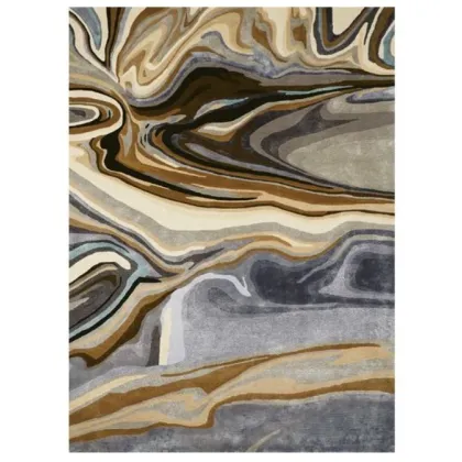 Zdjęcie Urokliwy dywan Floving Lava ręcznie robiony