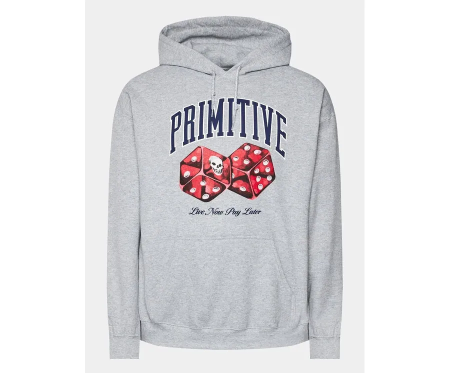 obrazek 1 Primitive Bluza Payday PAPFA2310 Szary Regular Fit