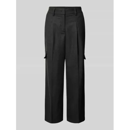 Zdjęcie Spodnie materiałowe o kroju baggy fit w kant