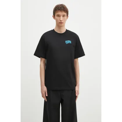 Zdjęcie Billionaire Boys Club t-shirt bawełniany Small Arch Logo Highlight męski kolor czarny z nadrukiem BC008