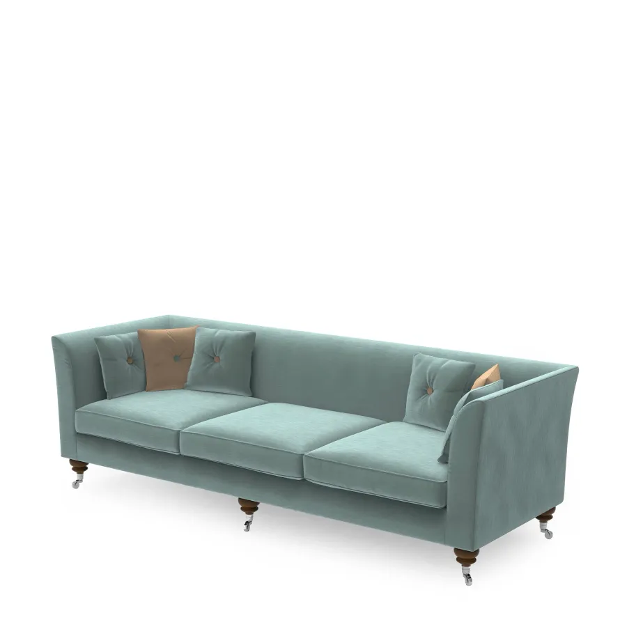 obrazek 2 Piękna włoska czteroosobowa sofa H.82xL.255xP.90 cm