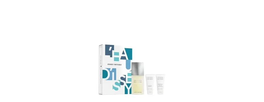 obrazek 1 Issey Miyake L'Eau D'Issey Pour Homme L'Eau D'Issey Pour Homme Edt 125Ml + Shower Gel 50Ml + After Shave Balm 50Ml Zestaw zapachowy 1 szt.