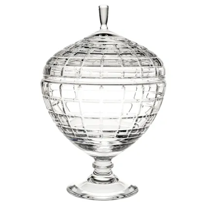Zdjęcie Wyjątkowy kryształowy duży pojemnik na cukierki Majestic - Vista Alegre