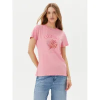 Zdjęcie Guess T-Shirt E5GI03 K8G01 Różowy Regular Fit