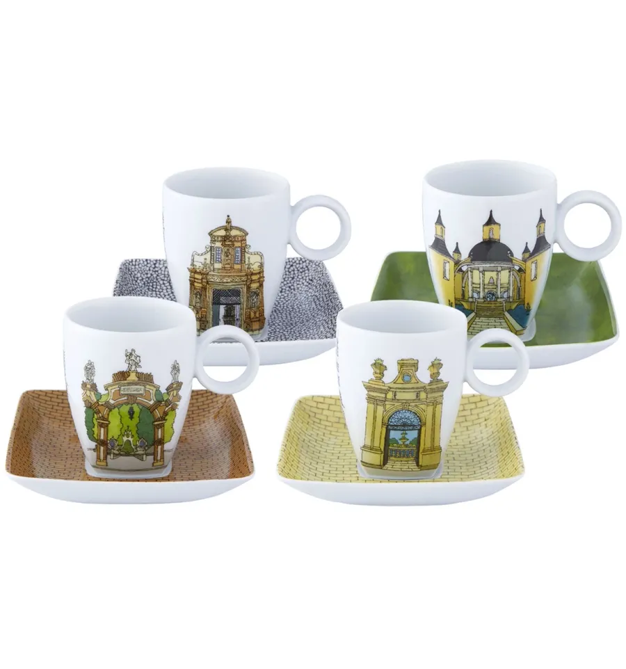 obrazek 1 Luksusowe porcelanowe filiżanki do kawy - Vista Alegre