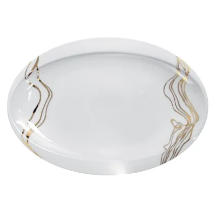 Zdjęcie Cudowny porcelanowy półmisek Fiume D'Oro do jadalni