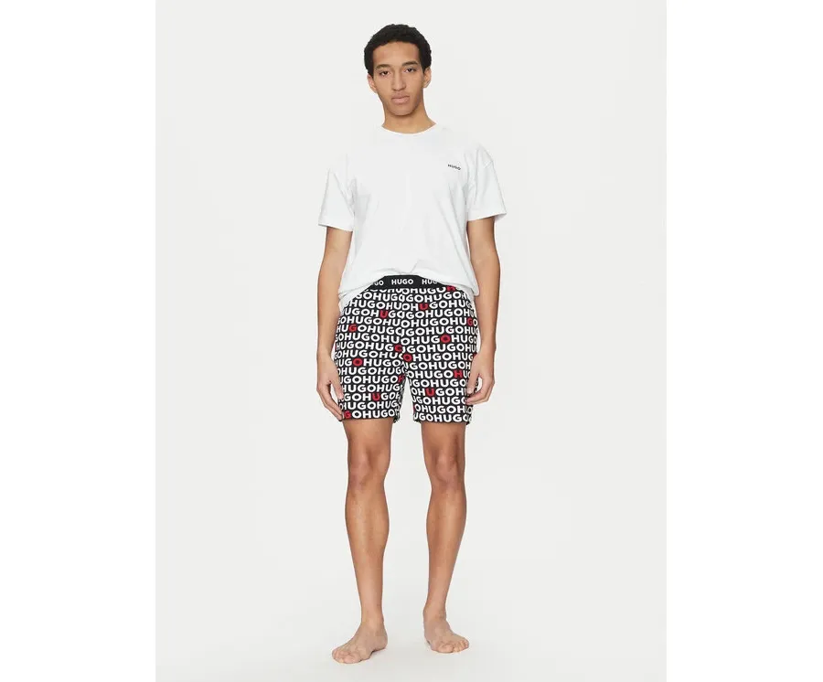 obrazek 1 HUGO Piżama Tortuga 50534139 Biały Regular Fit