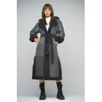 Zdjęcie Gustowny kożuch damski z owczej skóry - A&A Vesa