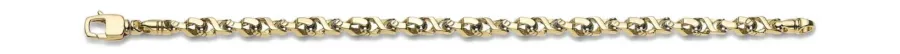 obrazek 2 Bransoleta dla faceta 18 kt 24,6g - Maxioro