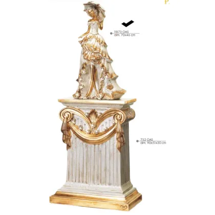 Zdjęcie Ceramiczna Holenderka z parasolem - Valle d'oro Patchi