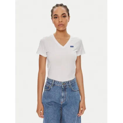 Zdjęcie Hugo T-Shirt Classic 50513667 Biały Regular Fit HUGO
