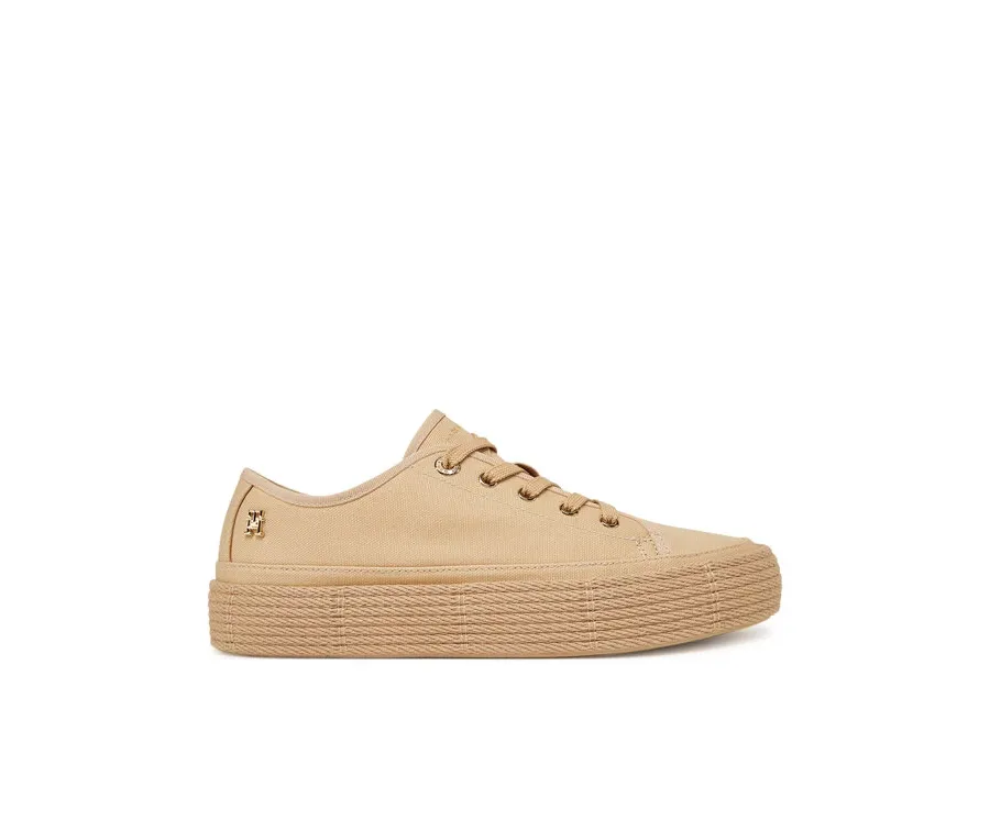 obrazek 1 Tommy Hilfiger Espadryle Vulc Espadrille Sneaker FW0FW08404 Beżowy