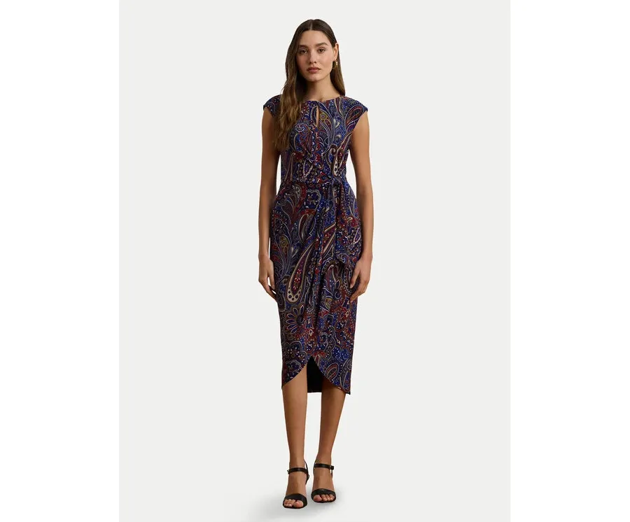 obrazek 1 LAUREN RALPH LAUREN Sukienka codzienna 250957700001 Kolorowy Slim Fit
