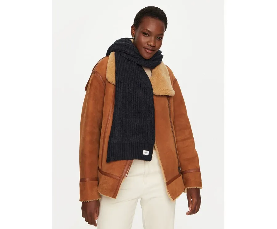 obrazek 1 Pepe Jeans Szalik PL060197 Granatowy