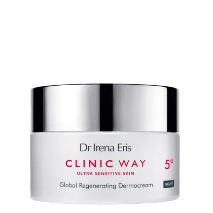 Zdjęcie Dr Irena Eris Clinic Way 5° Dermokrem do twarzy i pod oczy na noc 50 ml