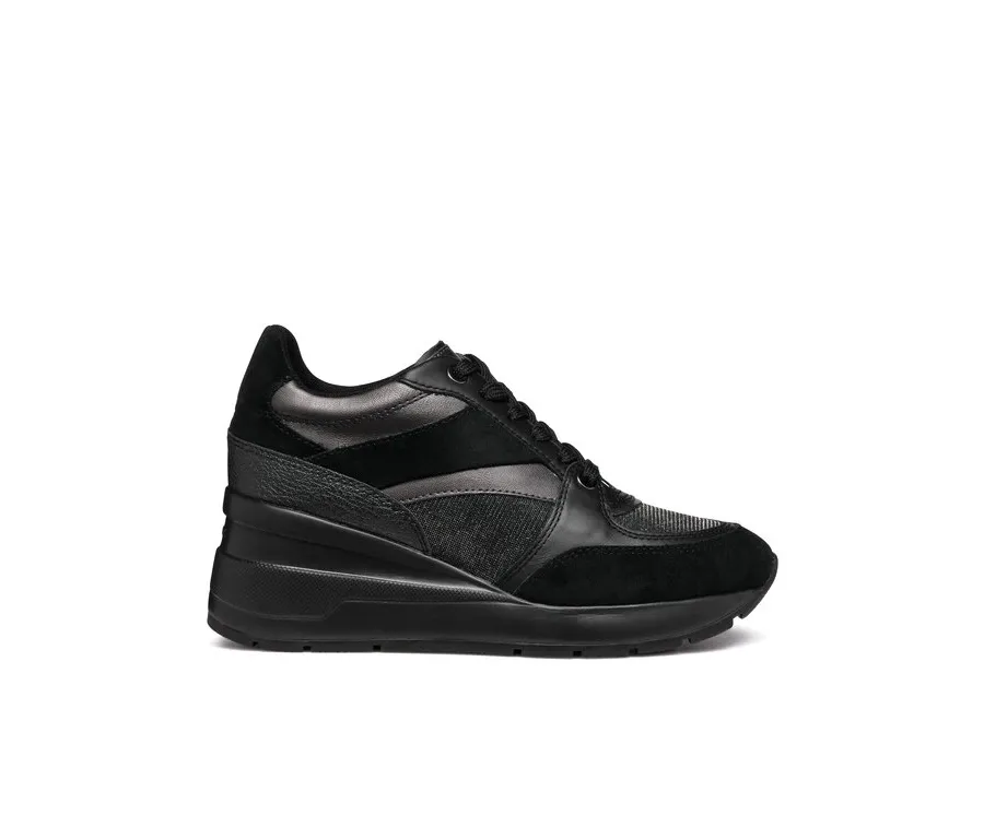 obrazek 1 Geox Sneakersy D Zosma D368LA 0LY22 C9999 Czarny