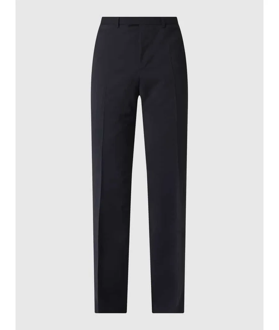 obrazek 1 Spodnie do garnituru o kroju extra slim fit z dodatkiem streczu model ‘Nanno’