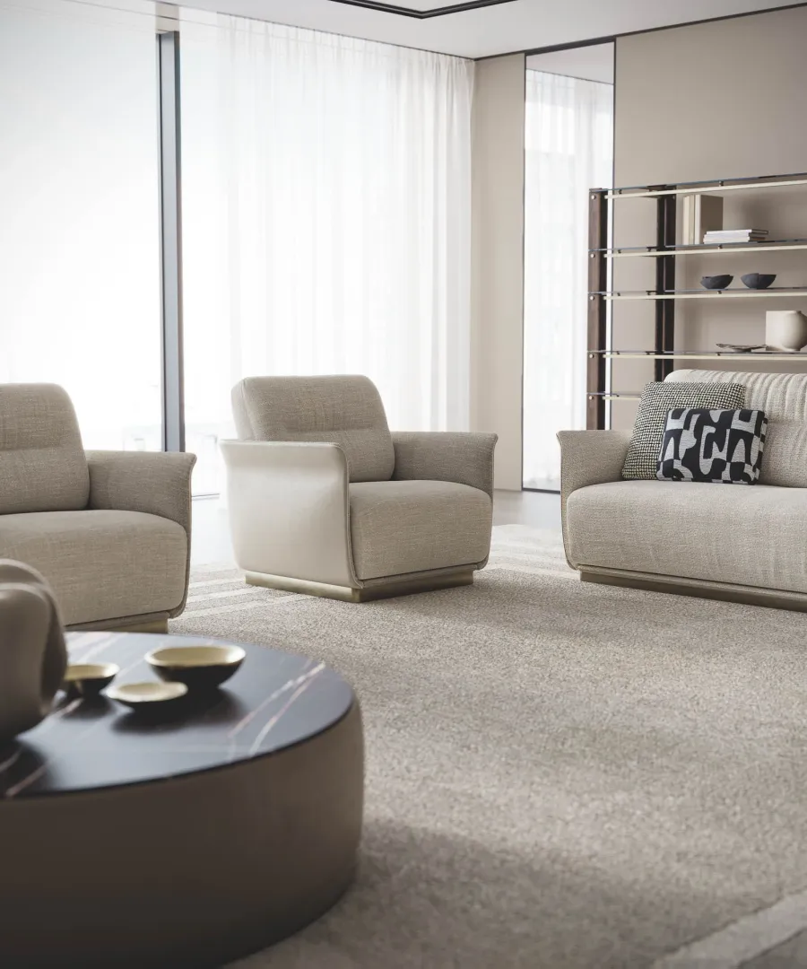 obrazek 7 Luksusowy fotel do salonu w stylu modernistycznym - prosto z Włoch