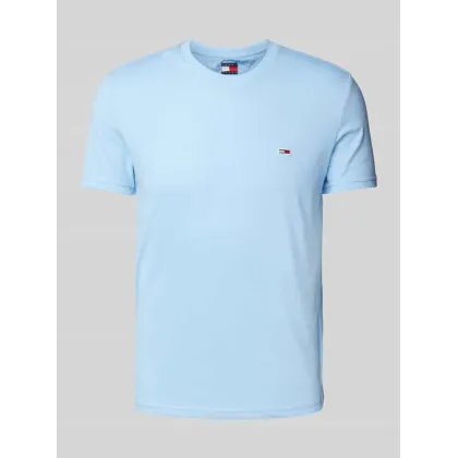 Zdjęcie Tommy Jeans T-Shirt Jaspe DM0DM20363 Błękitny Slim Fit