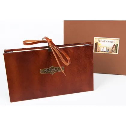 Picture  Portadocumenti Piccolo Pelle - Briefcase