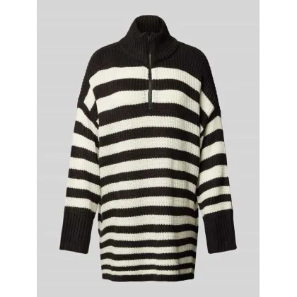 Zdjęcie Sweter z dzianiny z kołnierzem model ‘LESLIE’