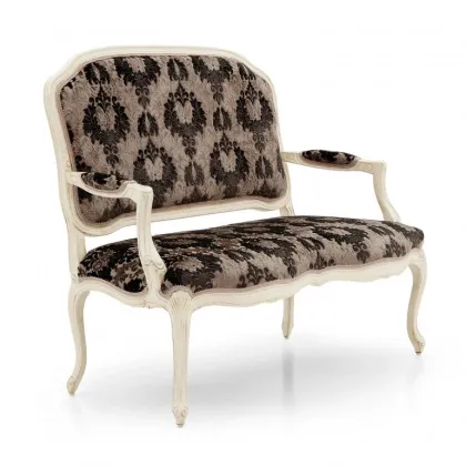 Zdjęcie Elegancka i wygodna 2-osobowa sofa w stylu klasycznym - Sevensedie