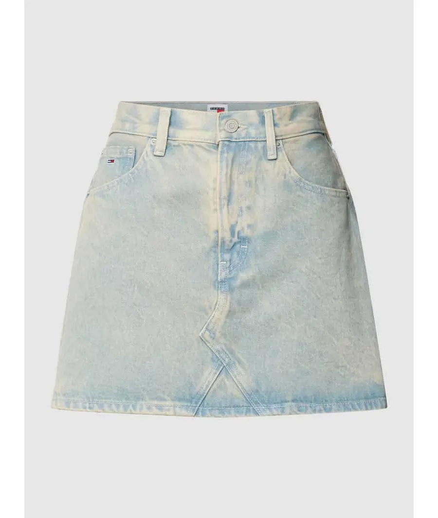 obrazek 1 Spódnica jeansowa z wyhaftowanym logo model 'IZZIE'