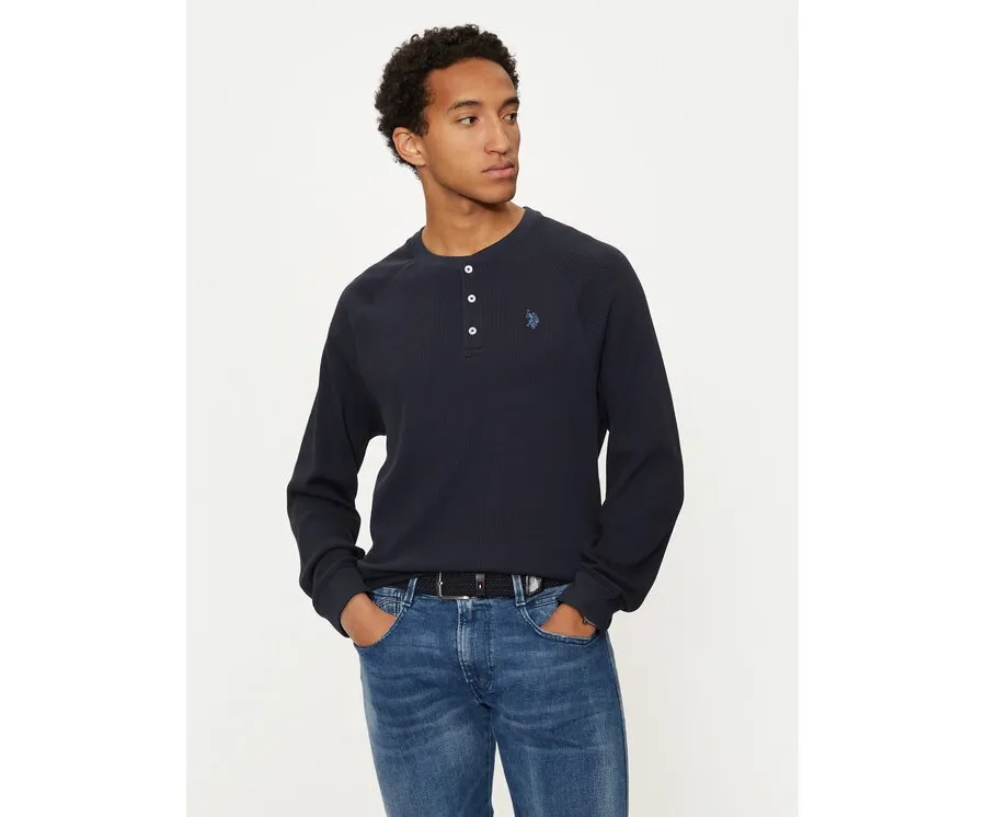 obrazek 1 U.S. Polo Assn. Longsleeve MUP1589 Granatowy Regular Fit