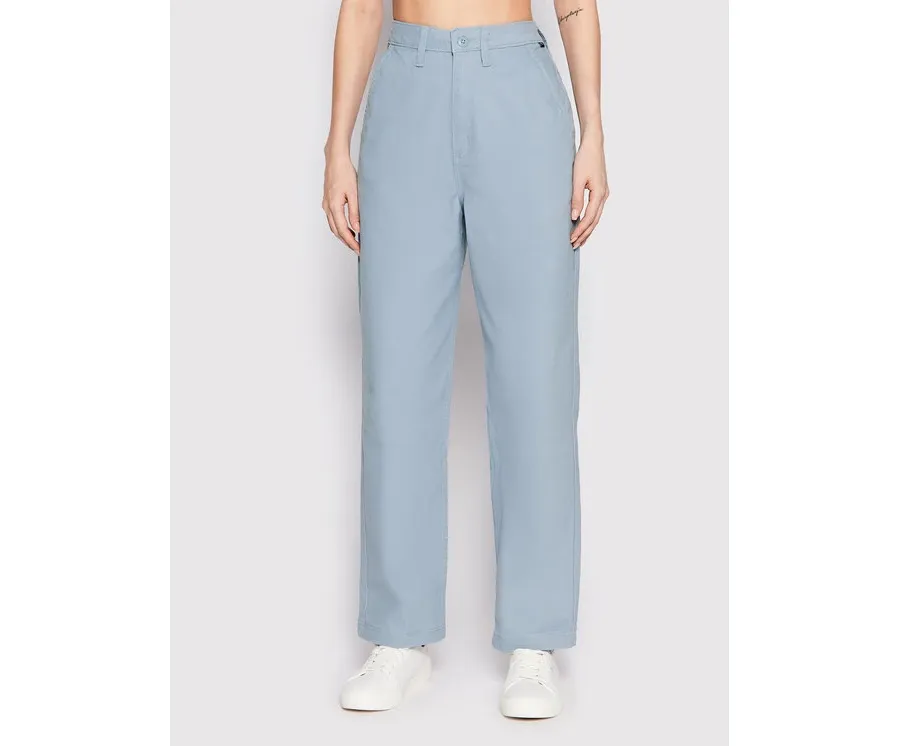 obrazek 1 Vans Spodnie materiałowe Authentic VN0A7RPA Błękitny Relaxed Fit