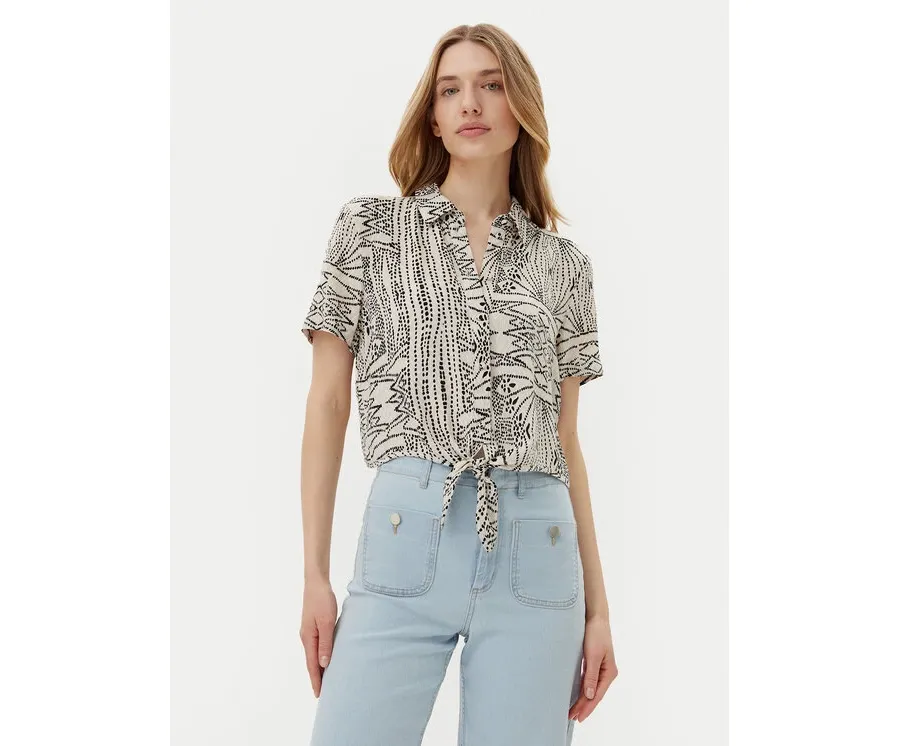 obrazek 1 Vero Moda Koszula Menny 10303694 Beżowy Relaxed Fit