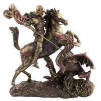 Picture Figure of Saint George on horseback