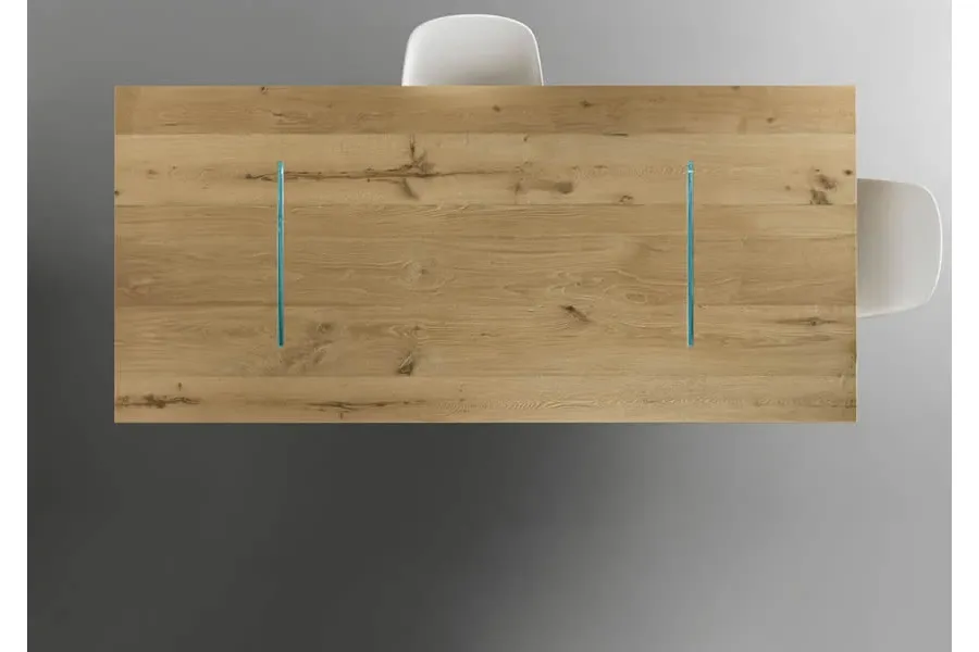 obrazek 2 Wysoki stół z dębowym fornirowym blatem - Tonelli Design