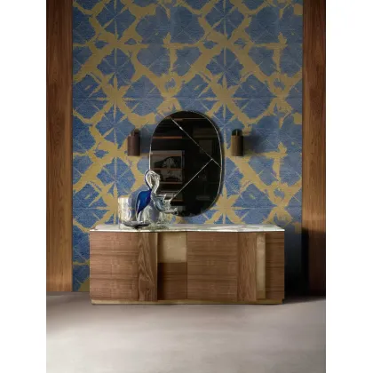 Zdjęcie Designerski drewniany kredens z drewnianym lub  marmurowym blatem - Ulivi Salotti