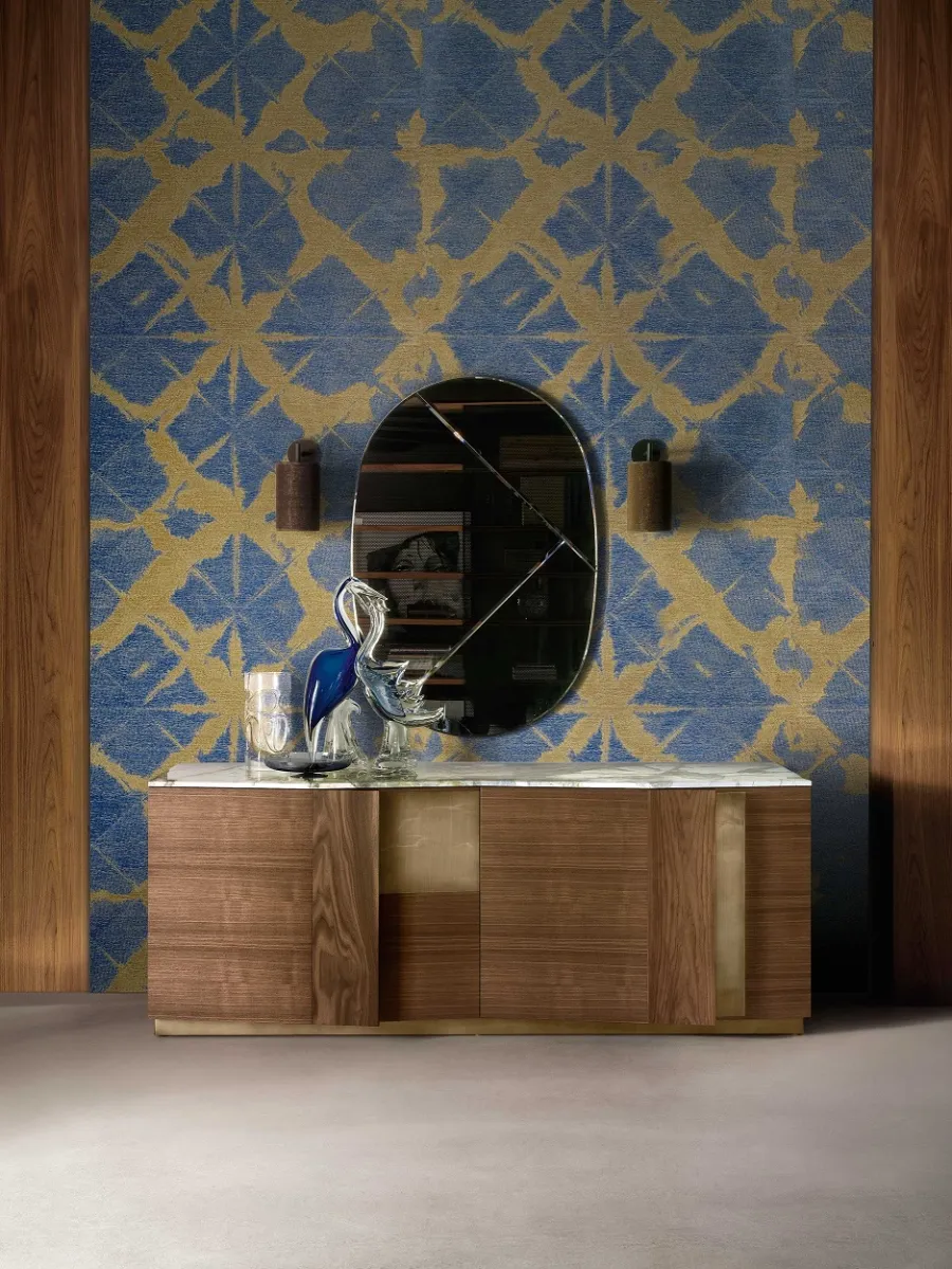 obrazek 1 Designerski drewniany kredens z drewnianym lub  marmurowym blatem - Ulivi Salotti