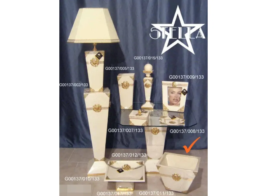 obrazek 1 Dekoracyjna ceramiczna kwadratowa donica