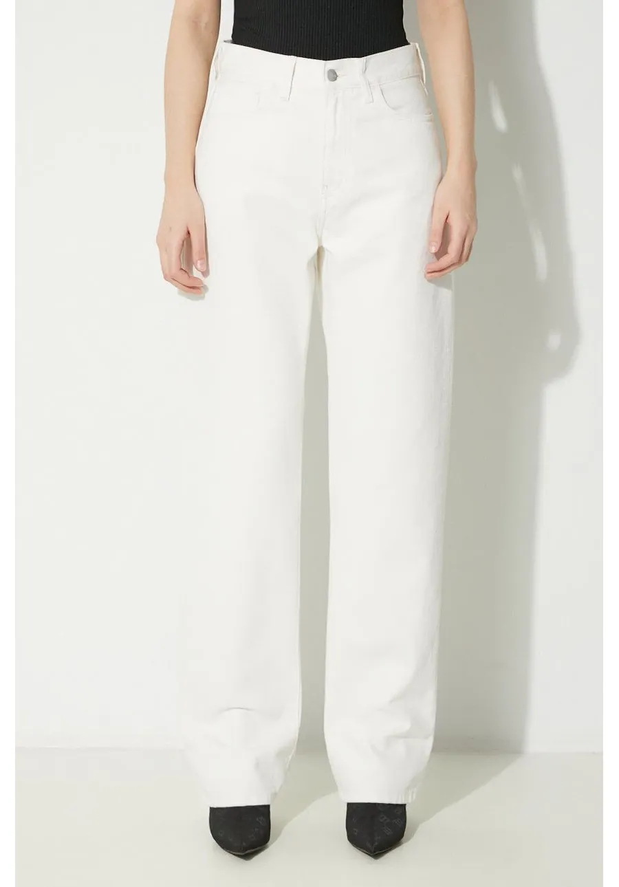 obrazek 1 Carhartt WIP jeansy Noxon Pant damskie high waist I031920.202