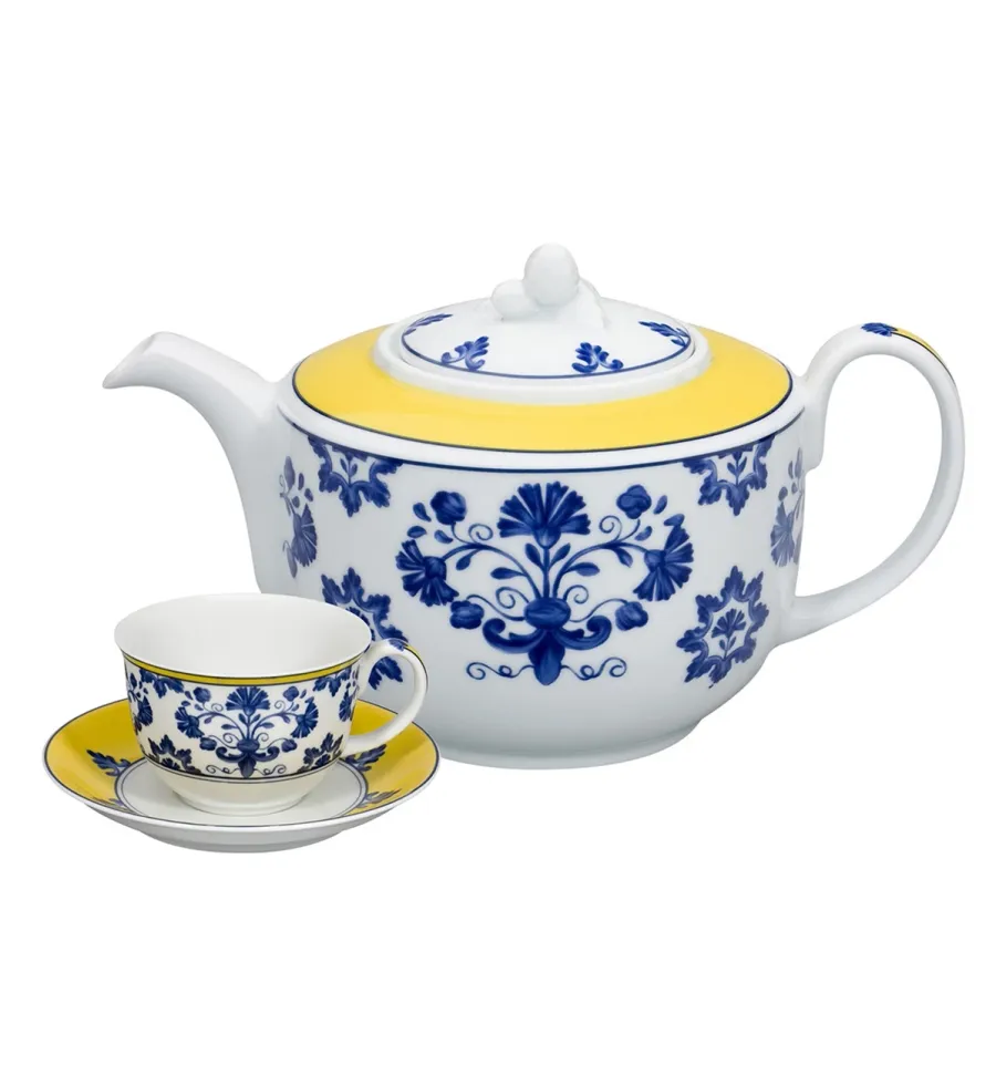 obrazek 1 Zestaw do herbaty z porcelany z kolekcji Castelo Branco - Vista Alegre