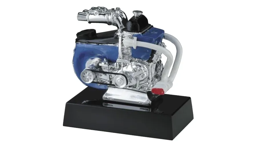 picture 1 Statuette with engine - Astra Argenti