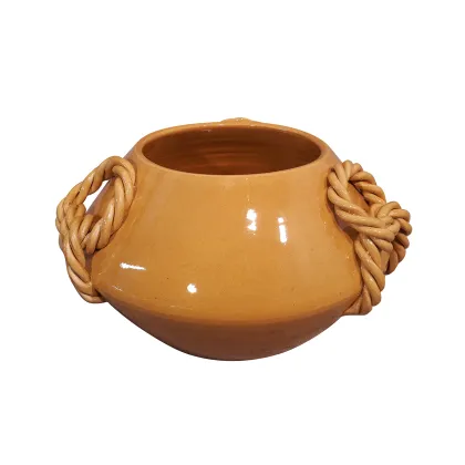 Picture Original Italian ceramic vase with a unique design