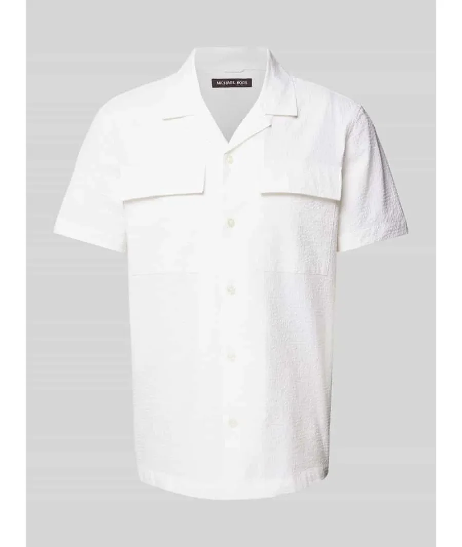 obrazek 1 Koszula casualowa o kroju regular fit z kieszeniami na piersi