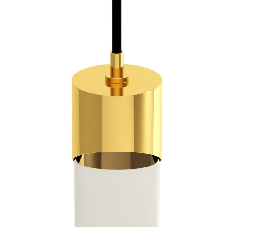obrazek 3 Elegancka pojedyncza lampa Bamboo stylizowana na kształt bambusowej tyczki