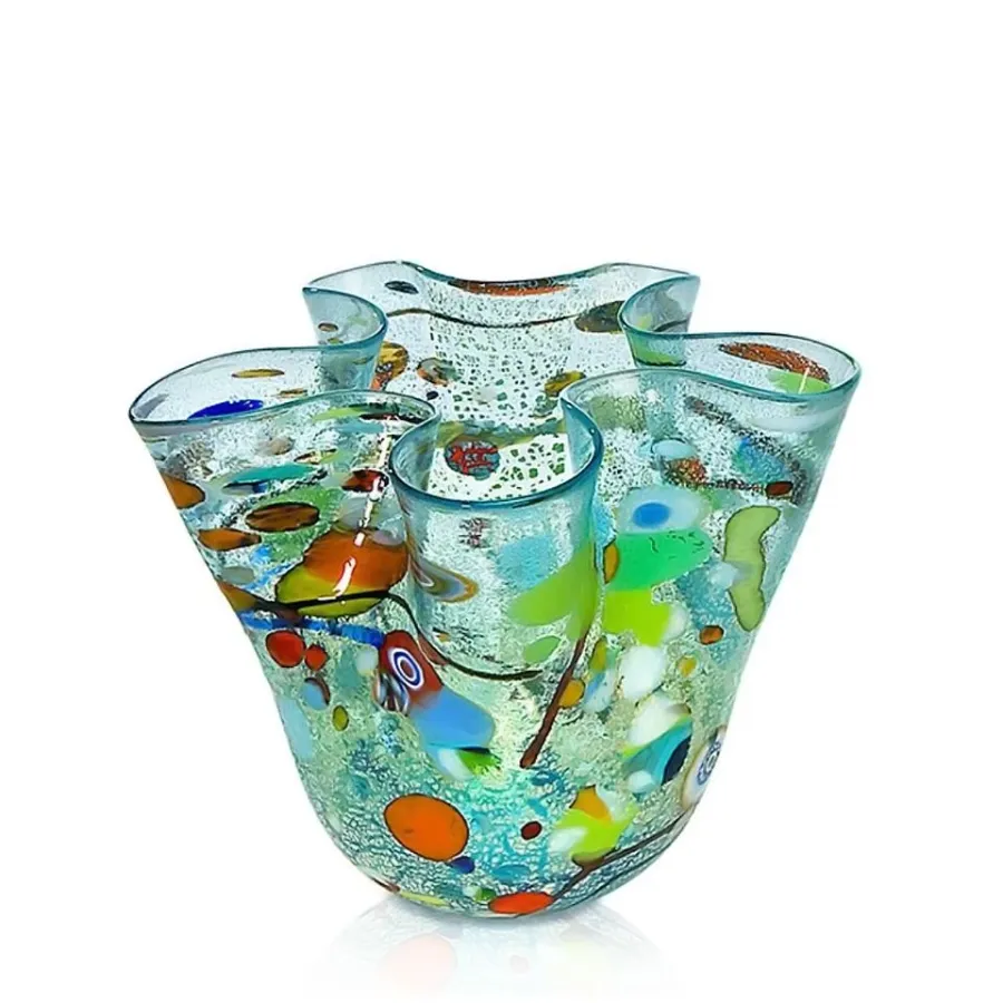 obrazek 1 Designerski wazon z weneckiego szkła murano (19 cm)