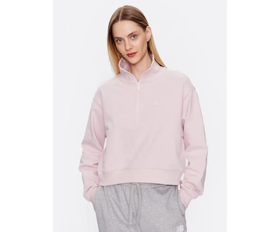 obrazek 1 New Balance Bluza WT31501 Różowy Oversize
