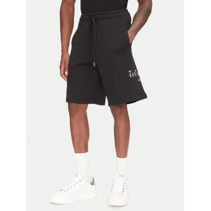Zdjęcie Just Cavalli Szorty sportowe 78OADT07 Czarny Regular Fit