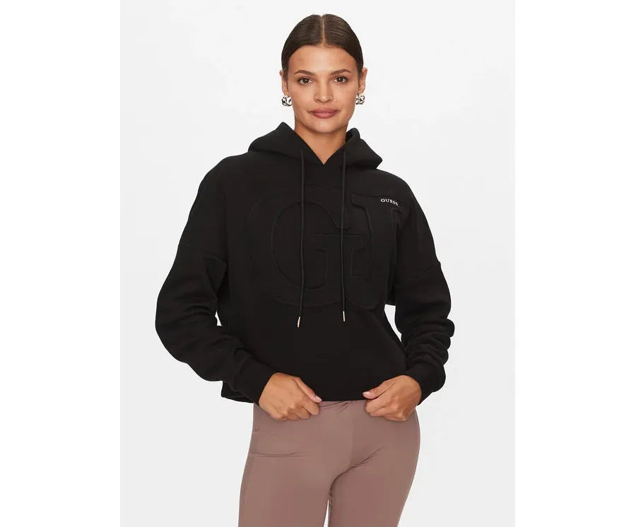 obrazek 1 Guess Bluza V3BQ10 KBXX1 Czarny Regular Fit