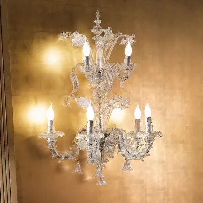 Zdjęcie Ekskluzywna lampa ścienna AV12/4+2 z Włoch